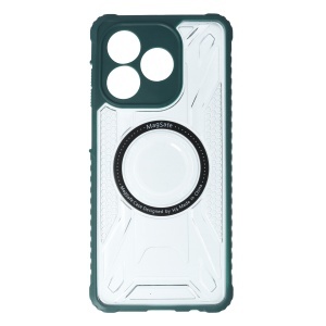 Husa TPU+PC Geometric Honor X5c Green - Img 2