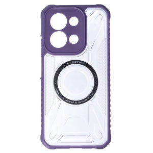 Husa TPU+PC Geometric Xiaomi Redmi 15C 5G Purple - Img 2
