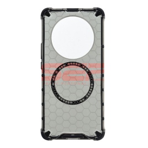 Husa TPU+PC Honeycomb Magsafe Honor Magic6 Lite Black - Img 1