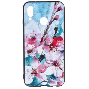 Husa TPU+PC UV Print 3D Huawei P20 Lite Flowers - Img 1