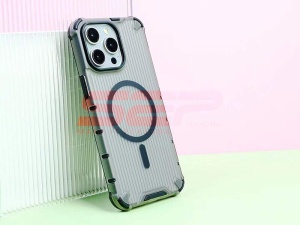 Husa TPU+PC Waves Apple iPhone 16 Pro Max Black - Img 2