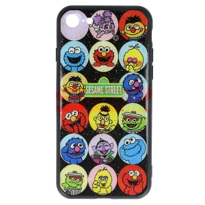 Husa UV Copy Glass Apple iPhone SE 2022 Sesame Street