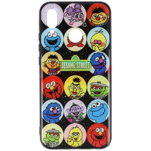 Husa UV Copy Glass Huawei P20 Lite Sesame Street - Img 1