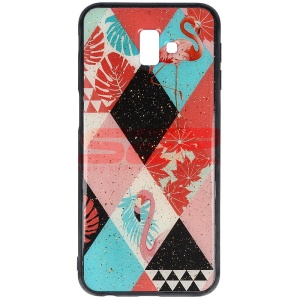 Husa UV Copy Glass Samsung Galaxy J6 Plus Flamingo - Img 1