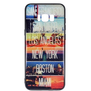 Husa UV Copy Glass Samsung Galaxy S8 Plus Cities