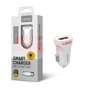 Incarcator auto USB LDNIO 2.4A DL-C17 - Img 2