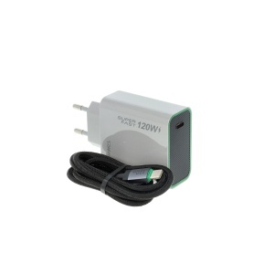 Incarcator retea Super Fast Charge Type-C - Type-C 120W TRANYOO T-EU8 C - Img 4