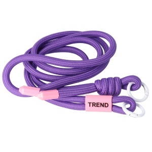 Snur textil dublu telefon mobil Electric Purple - Img 2