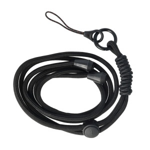 Snur textil pentru telefon mobil Black