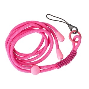 Snur textil pentru telefon mobil Fuchsia