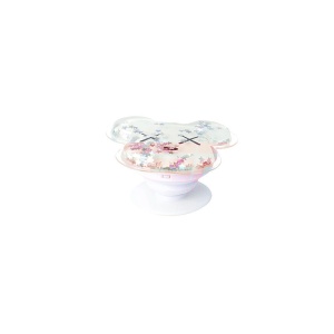 Stand suport adeziv telefon Liquid 3D Glitter Teddy - Img 2