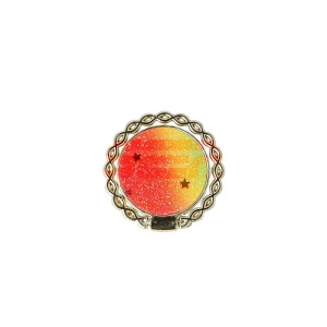 Stand suport adeziv tip inel Diamonds Orange