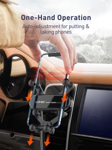 Suport auto Gravity Mount LDNIO pentru grila de ventilatie MG03 - Img 6