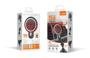 Suport auto magnetic cu incarcare wireless LDNIO Magsafe 15W MA20 - Img 7
