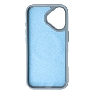 Toc Luxury Leather Magsafe Apple iPhone 16e Sky Blue - Img 3