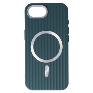 Toc TPU Magnetic Waves Apple iPhone 16e Green - Img 1