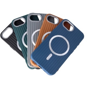 Toc TPU Magnetic Waves Apple iPhone 16e Grey - Img 4