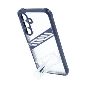 Toc TPU+PC Kickstand Samsung Galaxy A55 Blue - Img 4