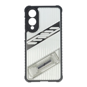 Toc TPU+PC Kickstand Samsung Galaxy S25 Edge Black