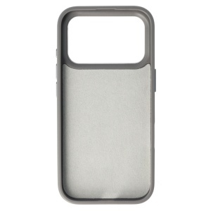 Toc TPU Vegan Leather Apple iPhone 17 Grey - Img 3