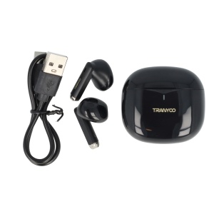 Casti audio stereo Wireless TRANYOO T-M30 BLACK - Img 4