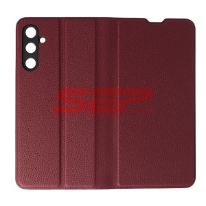 Husa FlipCover Leather Samsung Galaxy A24 Wine