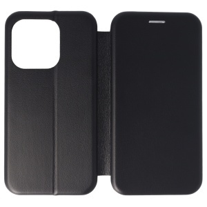 Husa FlipCover Round Apple iPhone 15 Pro Black