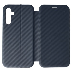 Husa FlipCover Round Carbon Samsung Galaxy A15 5G Navy