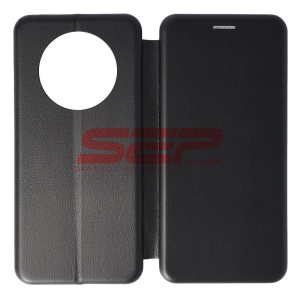 Husa FlipCover Round Huawei Mate 40 Pro Black - Img 1