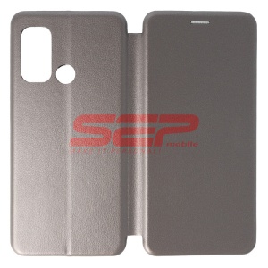 Husa FlipCover Round Motorola Moto G60 Fossil Gray