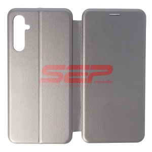 Husa FlipCover Round Samsung Galaxy A05s Fossil Grey