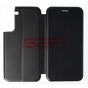Husa FlipCover Round Samsung Galaxy S22 Plus Black