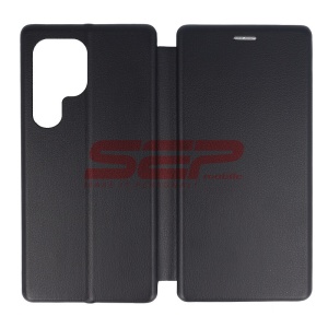 Husa FlipCover Round Samsung Galaxy S24 Ultra Black