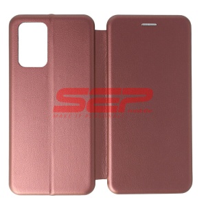 Husa FlipCover Round Xiaomi Redmi 10 Wine