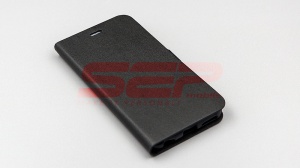 Husa FlipCover Stand Magnet Samsung Galaxy A01 NEGRU - Img 2