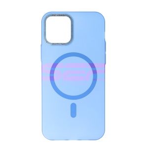 Husa PC MetalRing Magsafe Apple iPhone 12 Pro Blue - Img 1