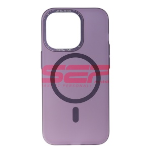 Husa PC MetalRing Magsafe Apple iPhone 14 Pro Deep Purple