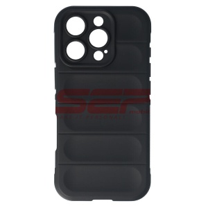 Husa Rubber Silicone Apple iPhone 16 Pro Black