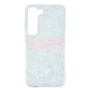 Husa silicon Aurora Shell Samsung Galaxy S23 White - Img 2