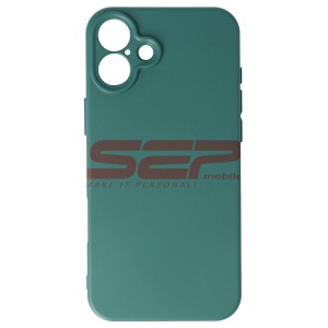Husa silicon High Copy Apple iPhone 16 Plus Midnight Green