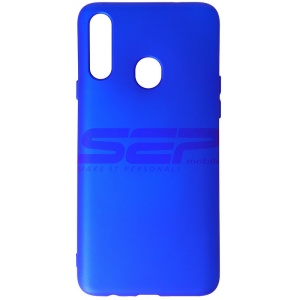 Husa silicon High Copy Samsung Galaxy A20s Electric Blue - Img 1