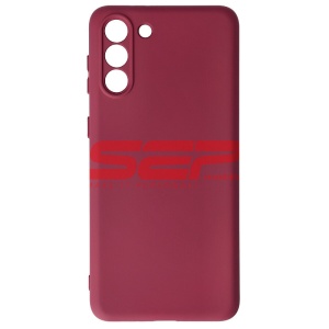 Husa silicon High Copy Samsung Galaxy S21 Plus Burgundy - Img 1