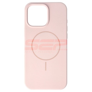 Husa Soft Silicone Magsafe Apple iPhone 16 Pro Max Pink Sand - Img 1