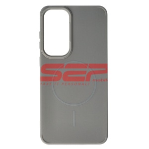 Husa Soft Silicone Magsafe Samsung Galaxy S25 Plus Grey - Img 1