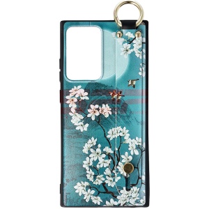 Husa TPU Crossbody Design Samsung Galaxy Note 20 Ultra Flowers - Img 1