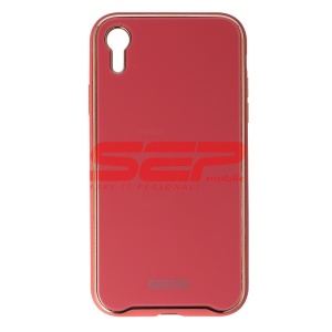 Husa TPU & Glass Luxury Apple iPhone XR Red