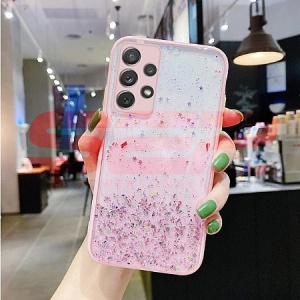 Husa TPU Gradient Glitter Samsung Galaxy A03s Pink - Img 2