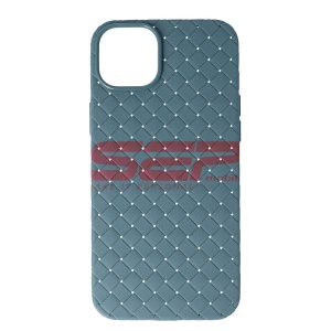 Husa TPU Leather Braided Apple iPhone 15 Plus Slate Grey - Img 2