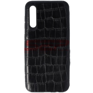 Husa TPU Leather Crocodile Samsung Galaxy A50 Black