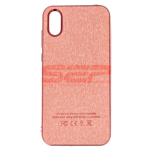 Husa TPU Leather Denim Huawei Y5 2019 Rose Gold - Img 1